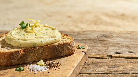 Butter-Pâté mit Sardinen & Kräutern