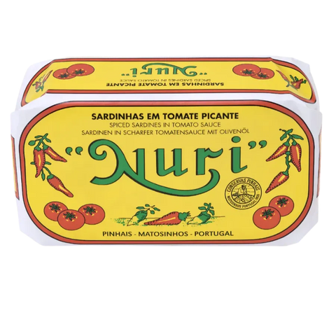 Sardinen in pikanter Tomatensauce 125g
