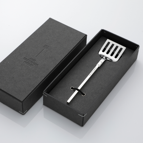 Sardinenheber aus Sterlingsilber in edle schwarzer Stülpdeckelbox als Geschenk | ondeli